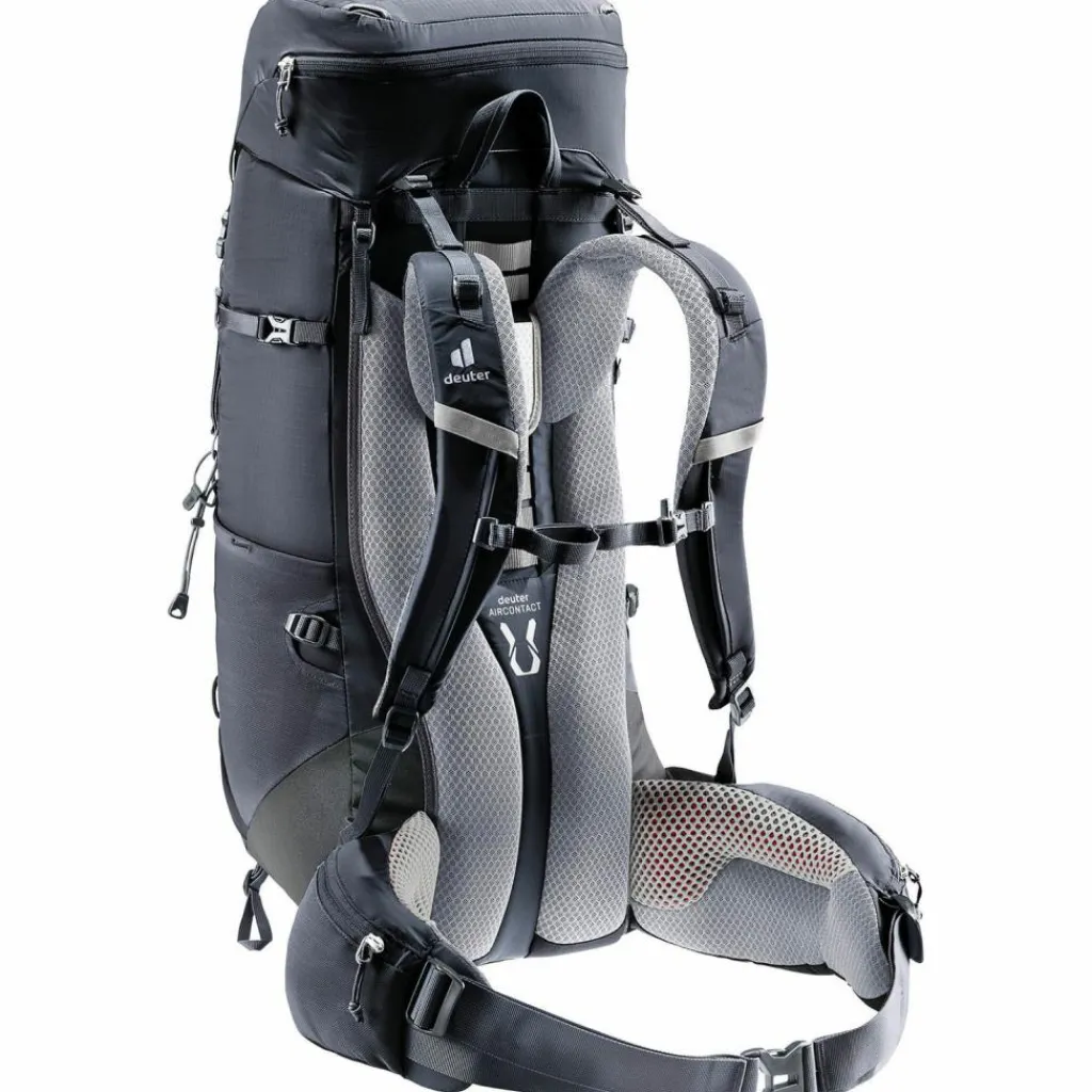 Deuter Trekkingrucksäcke|Wanderrucksäcke<· Aircontact Lite 40 + 10 black-graphite