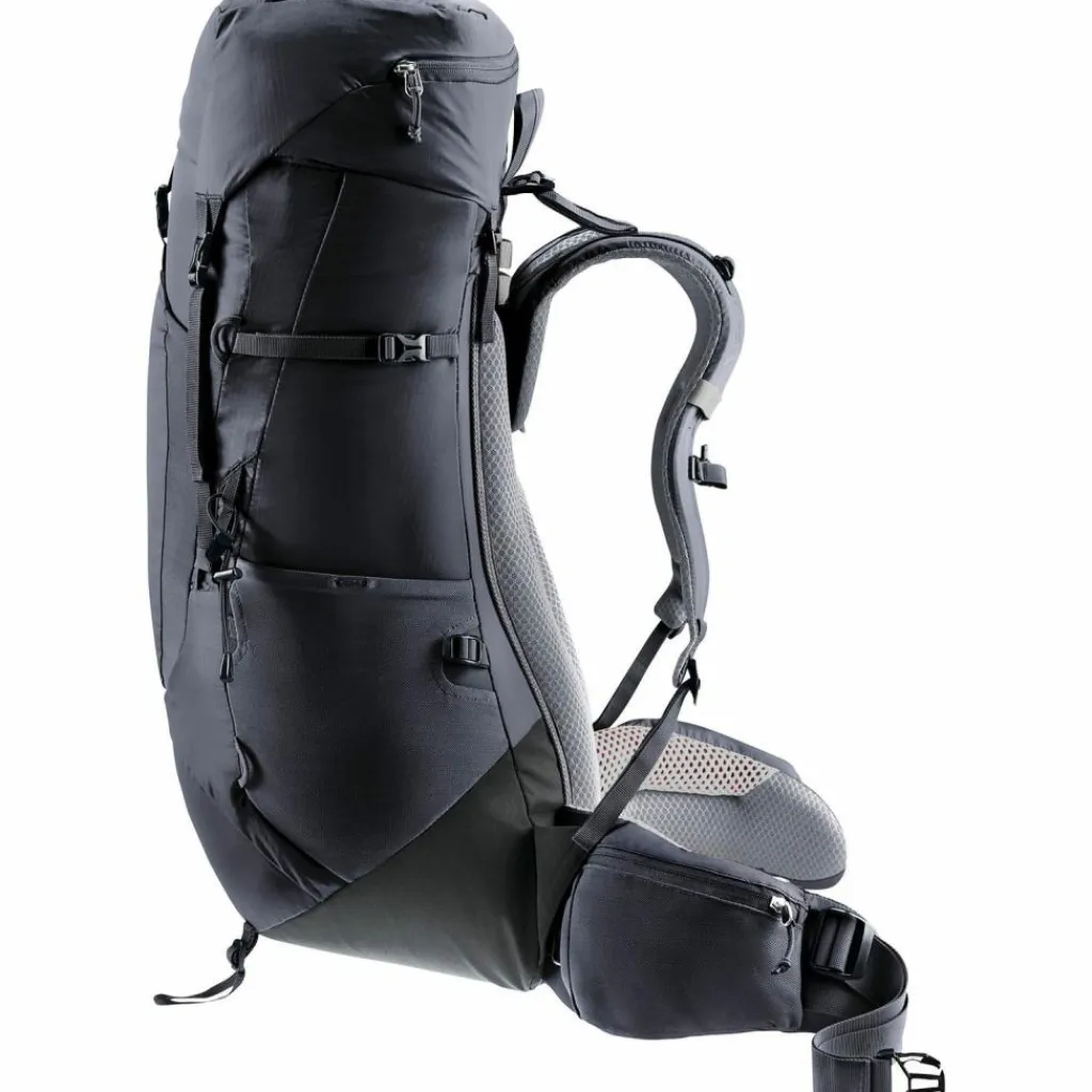 Deuter Trekkingrucksäcke|Wanderrucksäcke<· Aircontact Lite 40 + 10 black-graphite