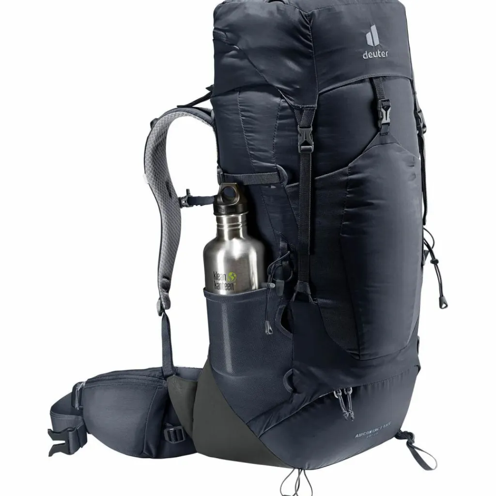 Deuter Trekkingrucksäcke|Wanderrucksäcke<· Aircontact Lite 40 + 10 black-graphite