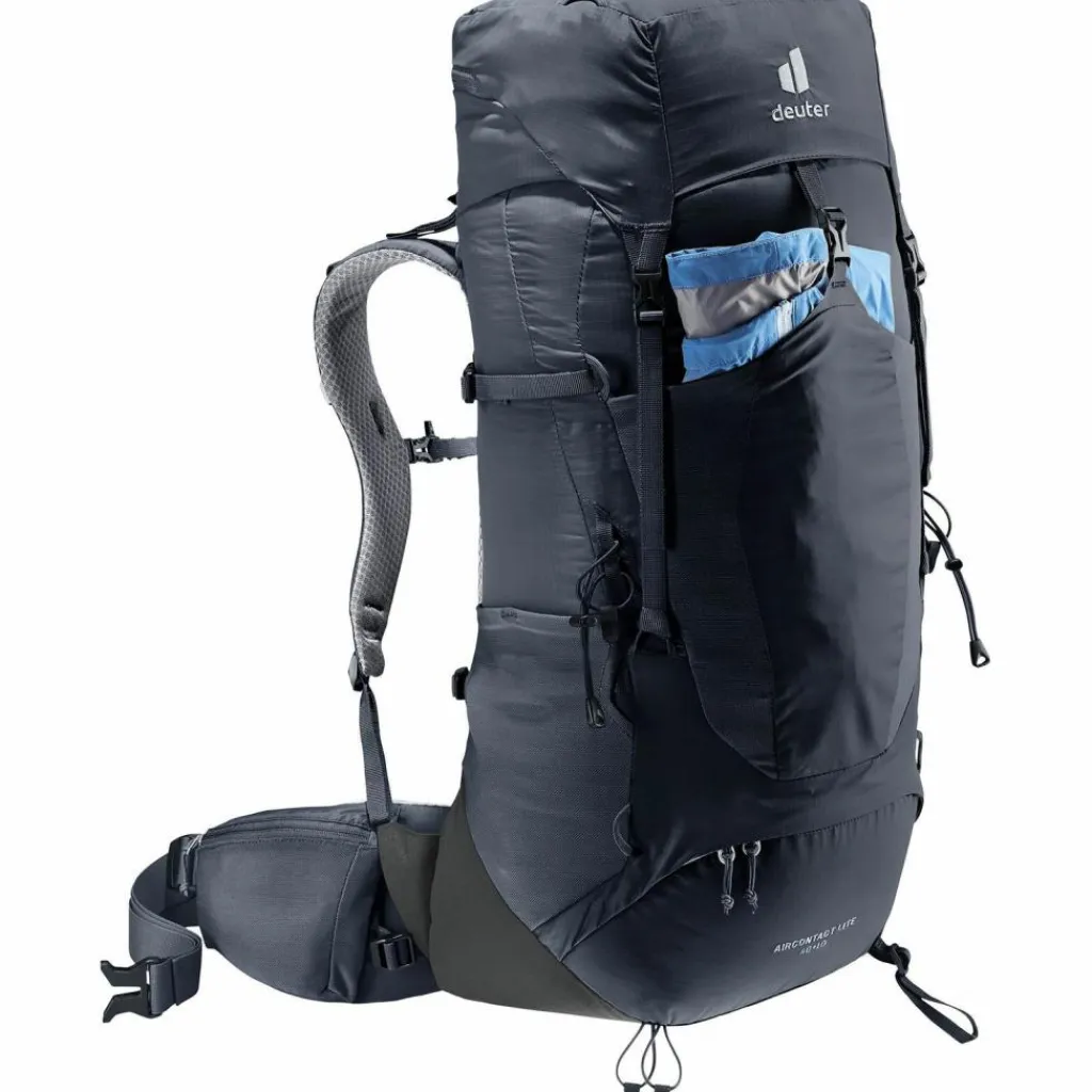 Deuter Trekkingrucksäcke|Wanderrucksäcke<· Aircontact Lite 40 + 10 black-graphite