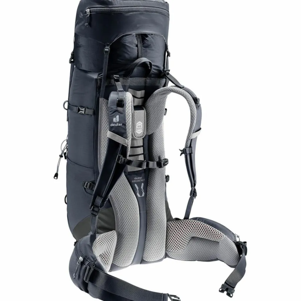 Deuter Trekkingrucksäcke|Wanderrucksäcke<· Aircontact Lite 40 + 10 black-graphite