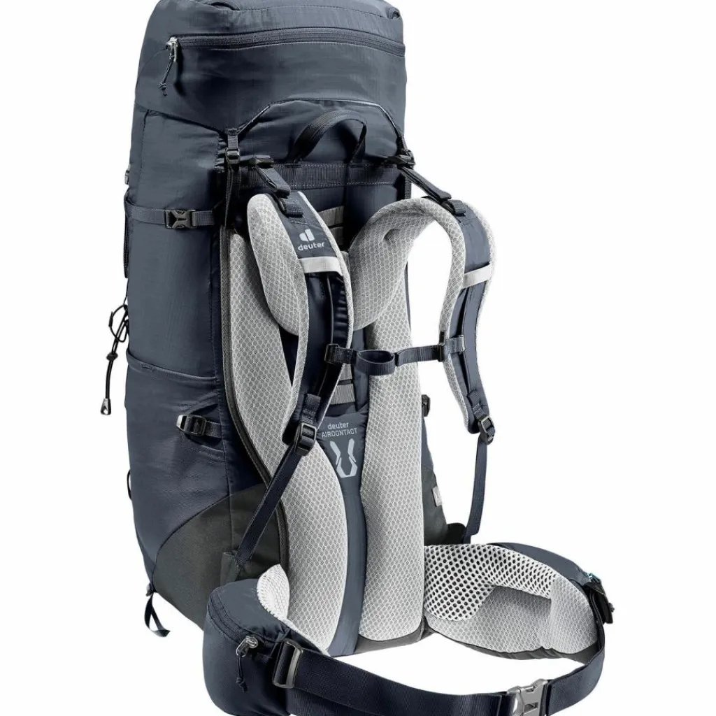 Deuter Trekkingrucksäcke|Wanderrucksäcke<· Aircontact Lite 45 + 10 SL black-graphite