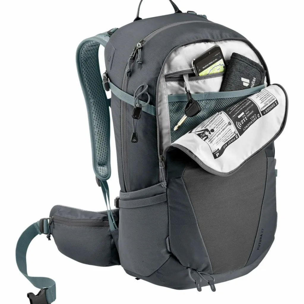 Deuter Wanderrucksäcke|Rucksäcke<· Futura 27 graphite-shale