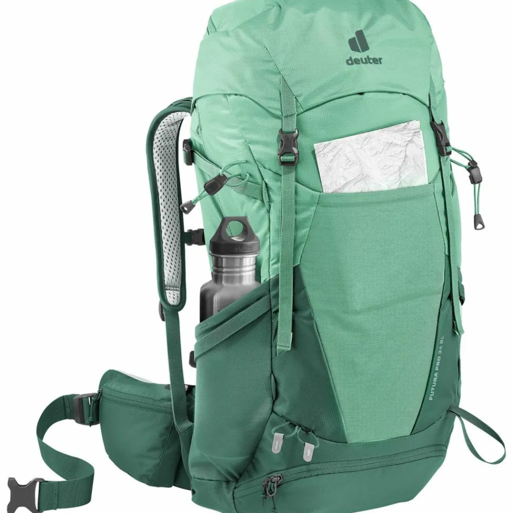 Deuter Wanderrucksäcke|Rucksäcke<· Futura Pro 34 SL spearmint-seagreen