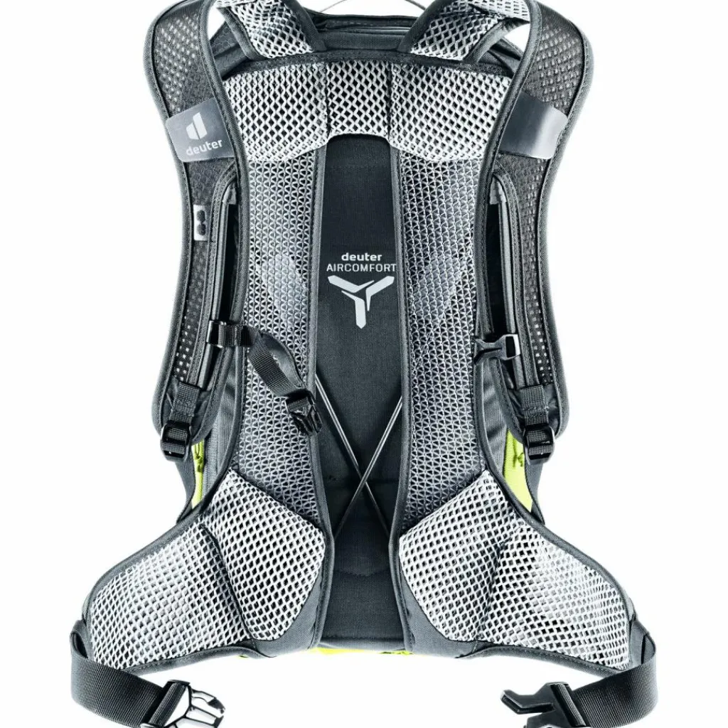 Deuter Fahrradrucksäcke<· Race Air 14+3 citrus-graphite