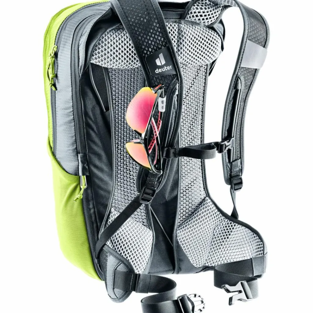 Deuter Fahrradrucksäcke<· Race Air 14+3 citrus-graphite