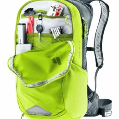 Deuter Fahrradrucksäcke<· Race Air 14+3 citrus-graphite