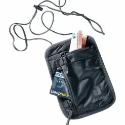 Deuter Taschen|Taschen<· Security Wallet I black