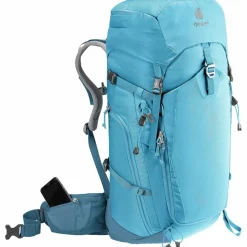 Deuter Wanderrucksäcke|Rucksäcke<· Trail Pro 34 SL lagoon-atlantic