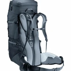 Deuter Trekkingrucksäcke|Wanderrucksäcke<· Trekking Lite 55+10 black