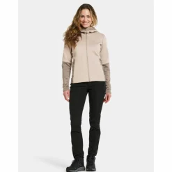 Didriksons Jacken|Fleecejacken<· ANNELI 3 beach beige