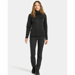 Didriksons Fleecejacken<· ANNELI 3 black