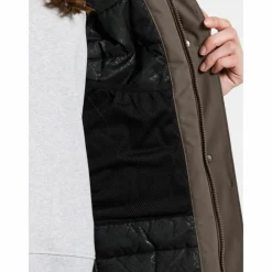 Didriksons Winterjacken<· ERIKA 3 mocha brown