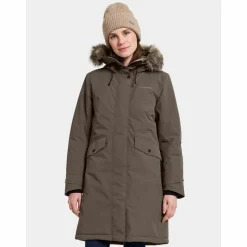 Didriksons Winterjacken<· ERIKA 3 mocha brown