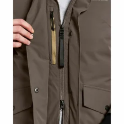 Didriksons Winterjacken<· ERIKA 3 mocha brown