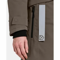 Didriksons Winterjacken<· ERIKA 3 mocha brown
