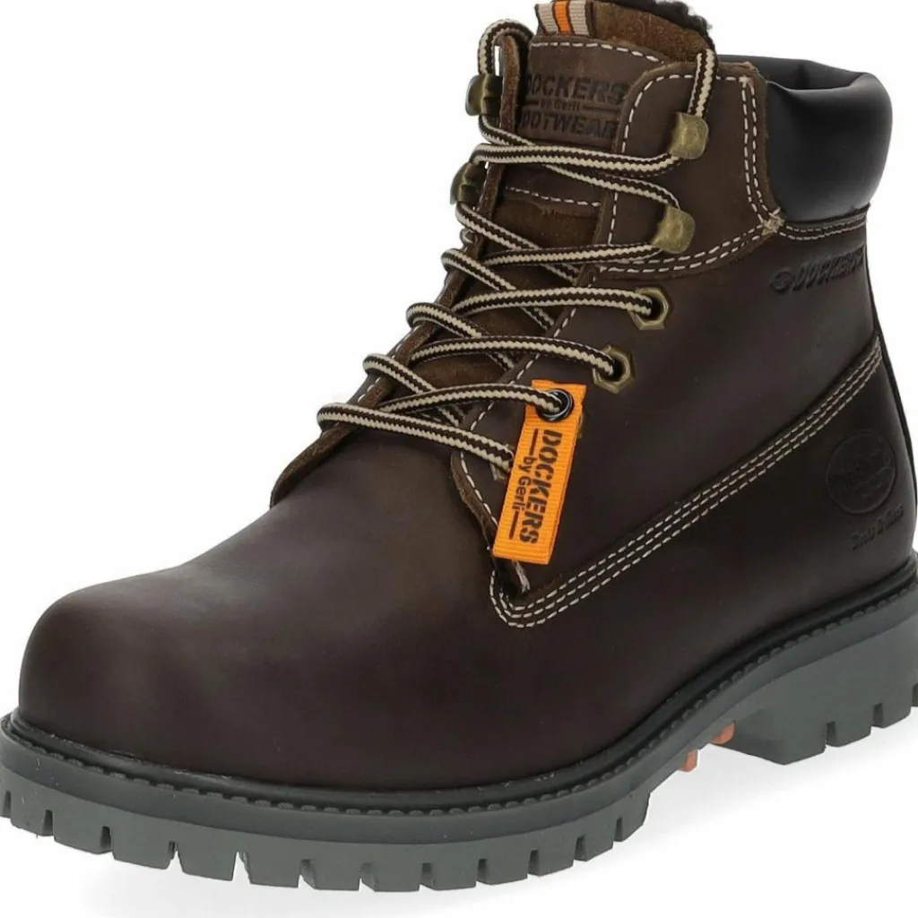 Dockers Winterschuhe|Boots & Stiefel<· Stiefelette Schoko