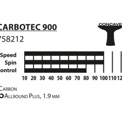 · CARBOTEC 900 Herren Tischtennis|Schläger