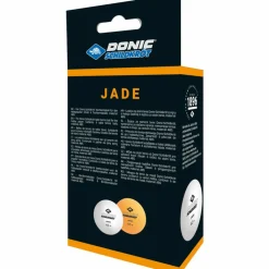 Donic-Schildkröt Tischtennis<· Jade Poly 40+ 6er wei&szlig;