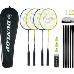 Dunlop Badminton|Schläger<· NITRO-STAR SSx 1.0 4P SET bunt