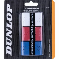 Dunlop Tennis|Tennis<· OVERGRIP TOUR DRY wht-red-blue