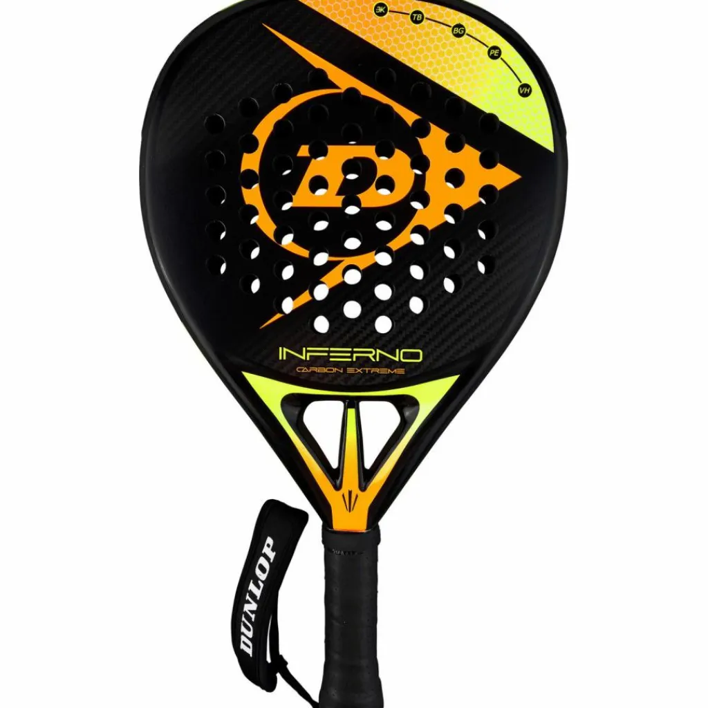 Dunlop Padel-Tennis|Schläger<· Padel INFERNO CARBON EXTREME bunt