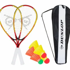 Dunlop Badminton|Schläger<· RACKETBALL SET bunt
