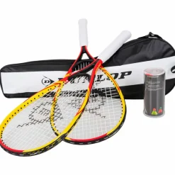 Dunlop Badminton|Schläger<· RACKETBALL SET bunt