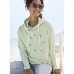 ELBSAND Pullover & Sweats<· Kapuzensweatshirt pastellgr&uuml;n