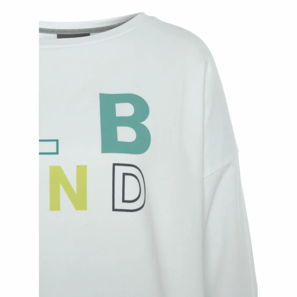 ELBSAND Pullover & Sweats<· Sweatshirt weiß