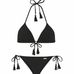 ELBSAND Schwimmen|Schwimmen<· Triangel-Bikini schwarz