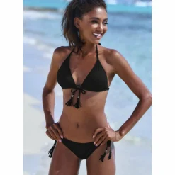 ELBSAND Schwimmen|Schwimmen<· Triangel-Bikini schwarz
