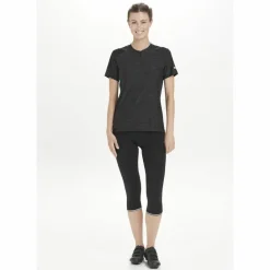 Endurance Radsport<· Juvel W ¾ Tights Gel-Pad 1001 Black