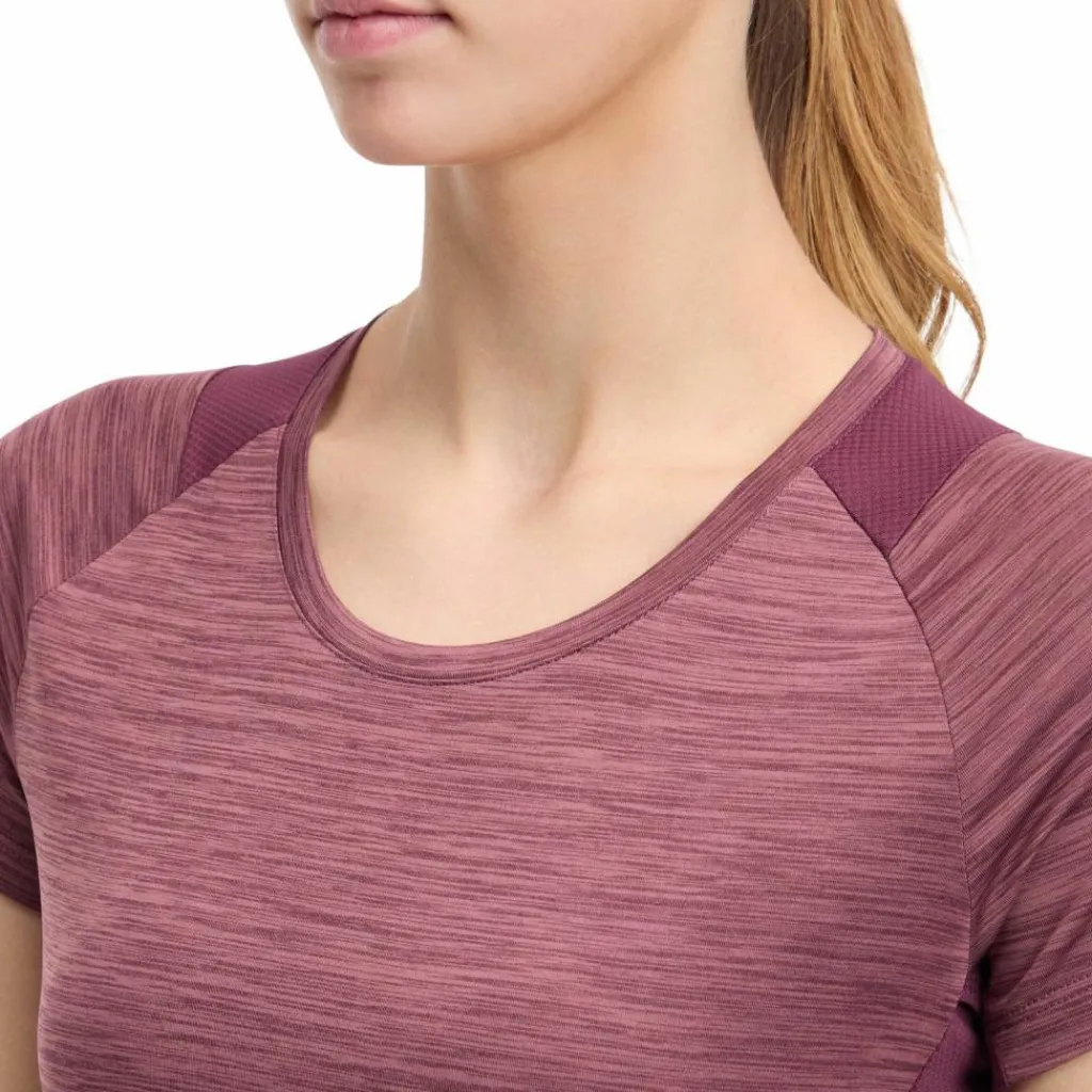 ENERGETICS Training|Laufen<· Evii melange-red wine-red