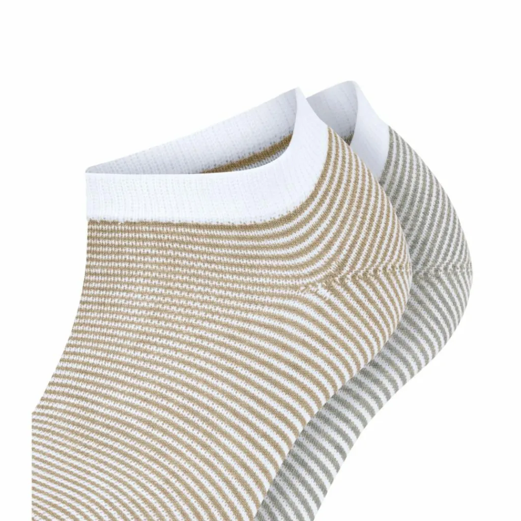 Discount · Allover Stripe 2-Pack Damen Socken