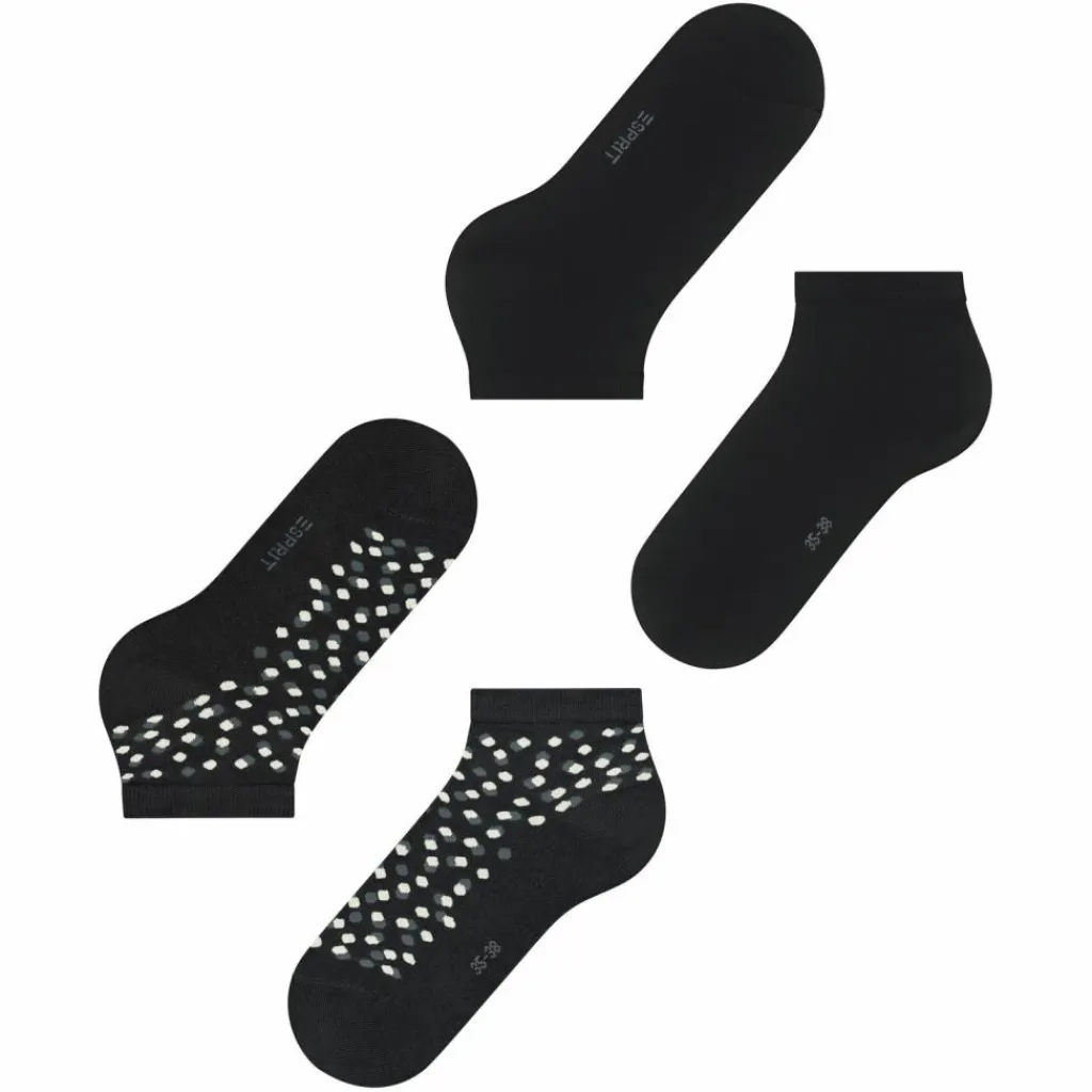 Online · Eclipse Dots 2-Pack Damen Socken