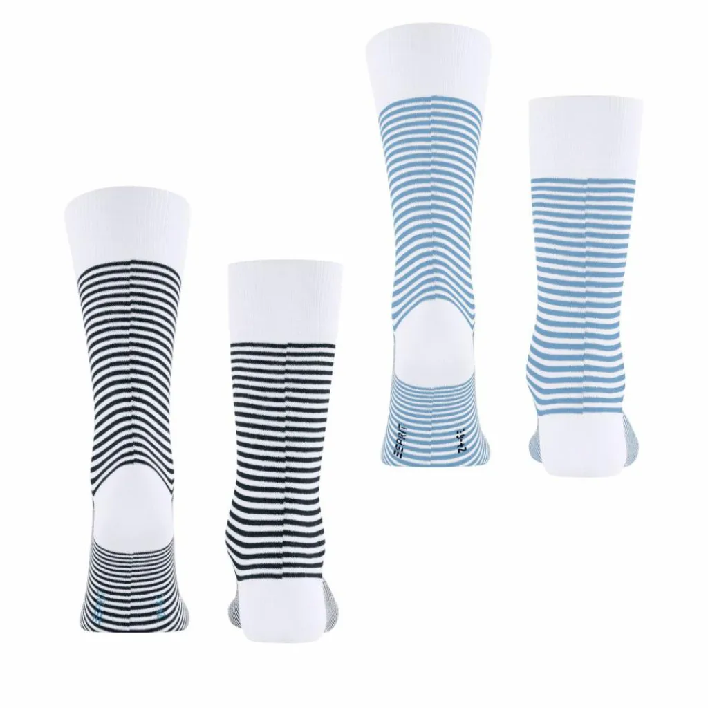 ESPRIT Socken<· Fine Line 2-Pack sortiment (0010)