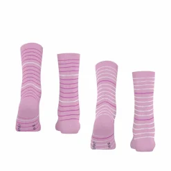ESPRIT Socken<· Fine Stripe 2-Pack orchid (8621)