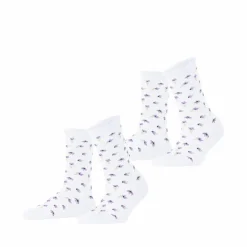 ESPRIT Socken<· Petite Flowers SO 2-Pack white (2000)