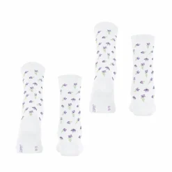 ESPRIT Socken<· Petite Flowers SO 2-Pack white (2000)