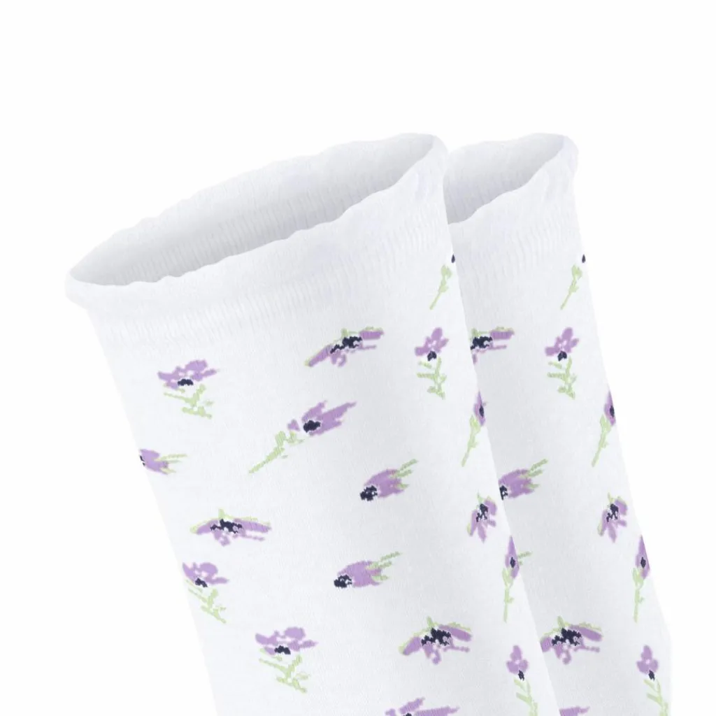 ESPRIT Socken<· Petite Flowers SO 2-Pack white (2000)