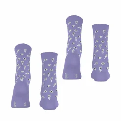 · Petite Flowers SO 2-Pack Damen Socken