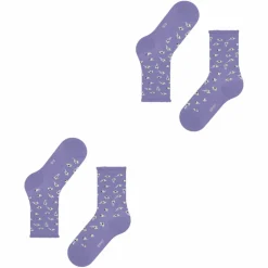 · Petite Flowers SO 2-Pack Damen Socken