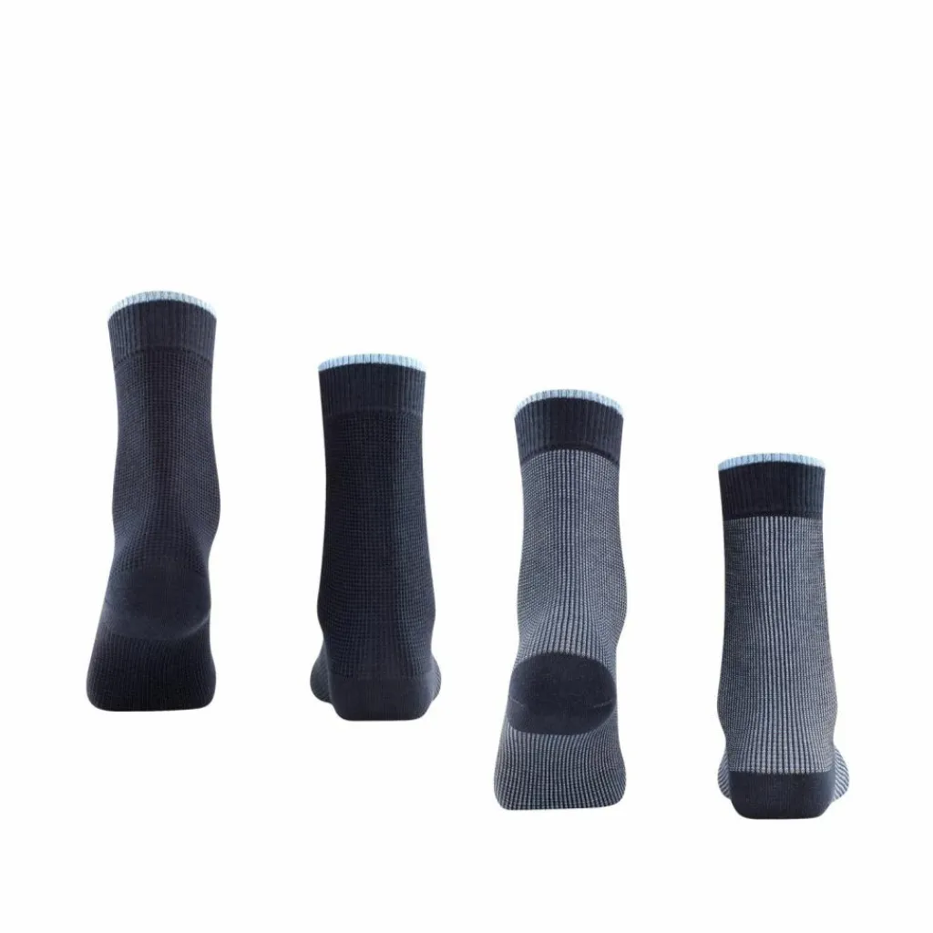 Discount · Refined Piqué SO 2-Pack Damen Socken