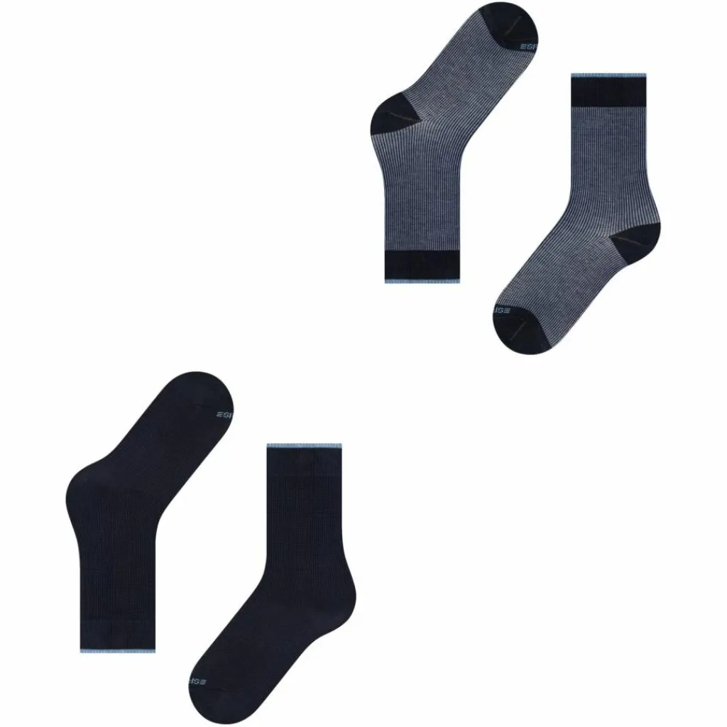 Discount · Refined Piqué SO 2-Pack Damen Socken