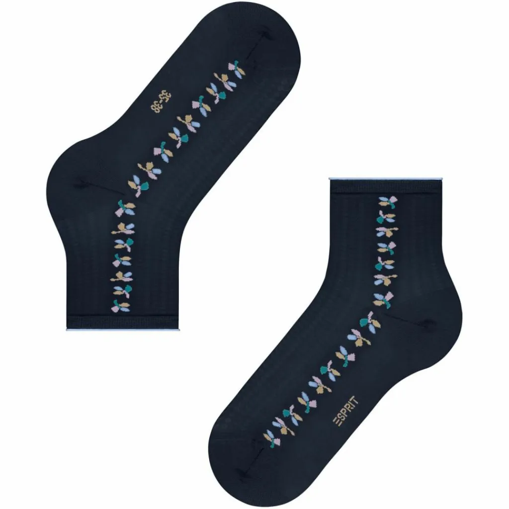 Online · Structured Leaves SSO Damen Socken