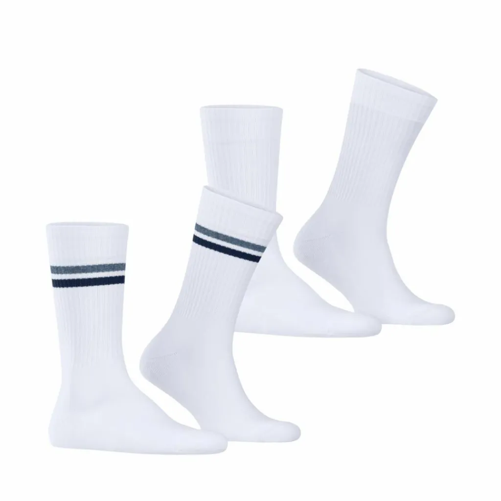 ESPRIT Socken<· Tennis Stripe SO 2-Pack off-white (2010)