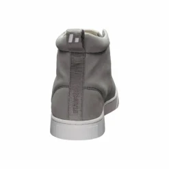 ethletic Skateboarding<· Active Hi Cut Shadow Grey-Just White