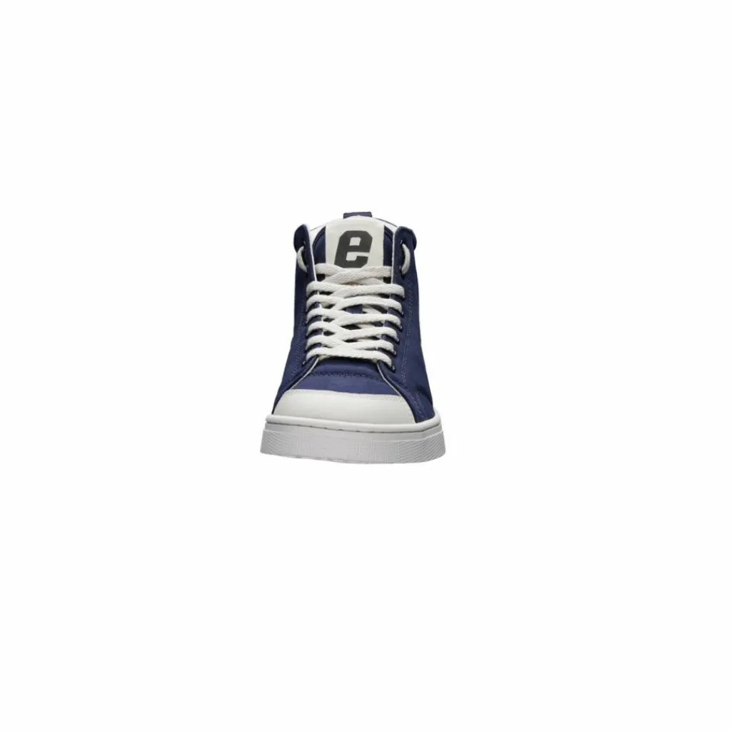 ethletic Skateboarding<· Active Hi Cut ocean blue - just white