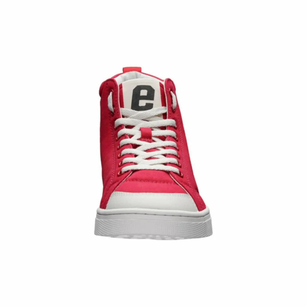 ethletic Skateboarding<· Active Hi Cut cranberry red - just white